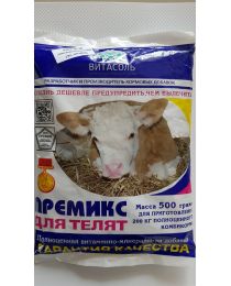 Премикс кормовой для телят 1-3 месяцев ПКК ПКР-1, 500гр