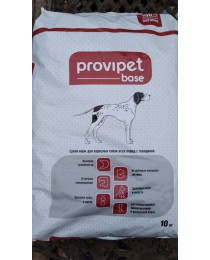Корм для собак с говядиной ProviPET, 10 кг